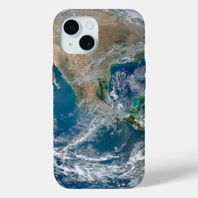 Full Earth Showing North America And Mexico. Case-Mate iPhone Case (Back)