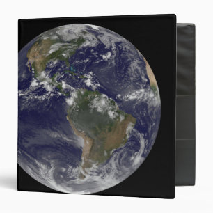 Full Earth showing North America and South Amer 2 Binder