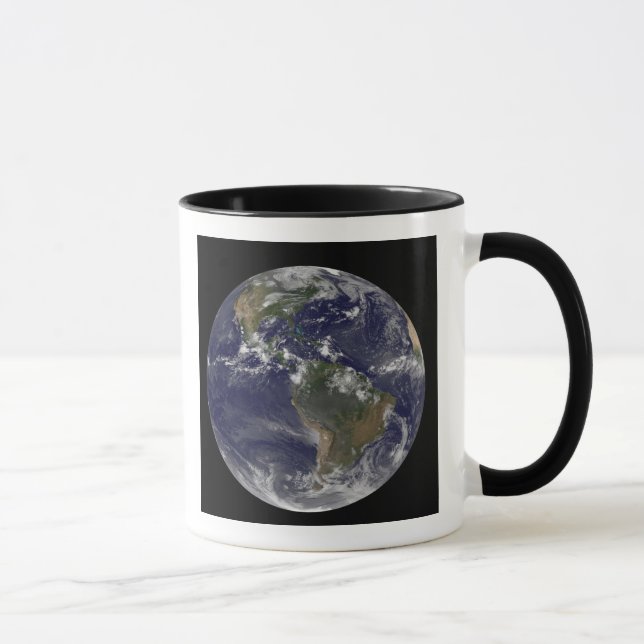 Full Earth showing North America and South Amer 2 Mug (Right)