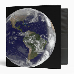 Full Earth showing North America and South Amer 7 Binder