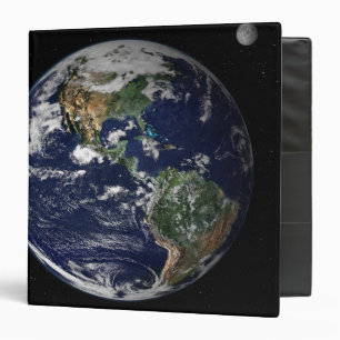 Full Earth showing North and South America Binder
