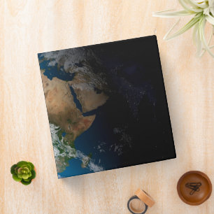 Full Earth Showing Simulated Clouds Over Africa. Binder