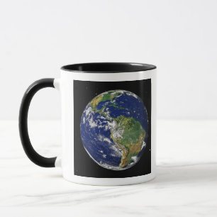 Full Earth showing South America 2 Mug