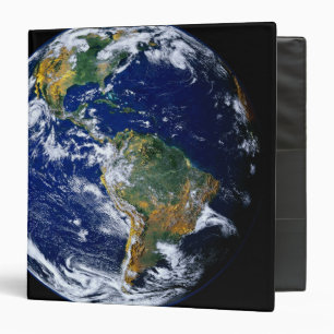 Full Earth Showing The Americas Binder