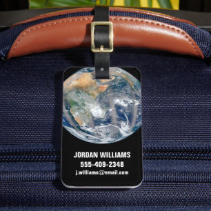 Full Earth Showing The Eastern Hemisphere. Luggage Tag