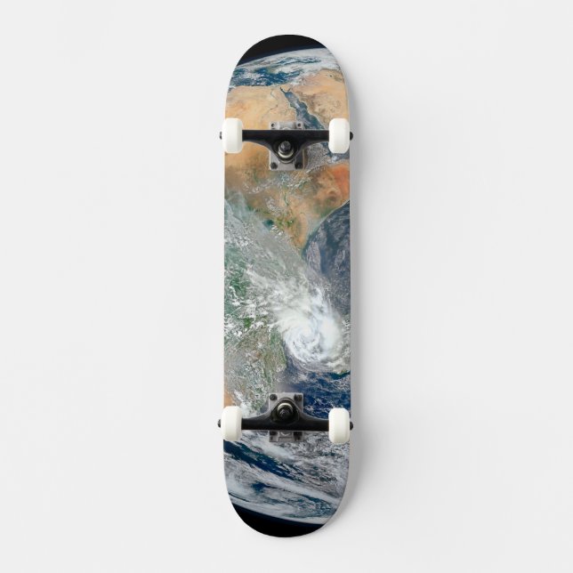 Full Earth Showing The Eastern Hemisphere. Skateboard (Front)