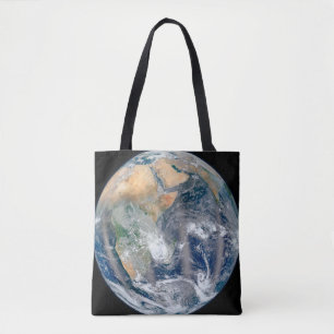 Full Earth Showing The Eastern Hemisphere. Tote Bag