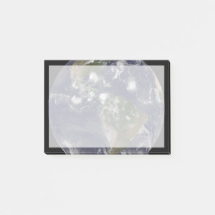 Full Earth Showing Tropical Storms In The Atlantic Post-it Notes
