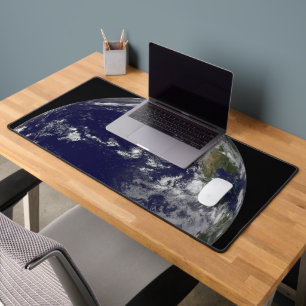 Full Earth Showing Various Tropical Storms. Desk Mat