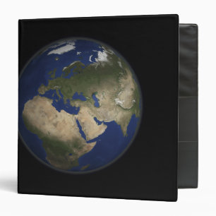 Full Earth view of Africa, Europe, and Middle E Binder