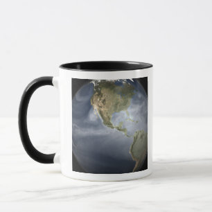 Full Earth view showing water vapour Mug