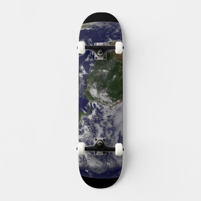 Full Earth With Hurricane Irene On East Coast. Skateboard (Front)