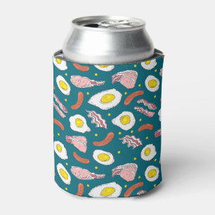 Full English Fry up Breakfast Bacon Eggs Hangover Can Cooler