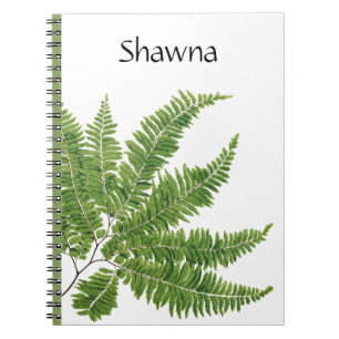 Full fern, notebook