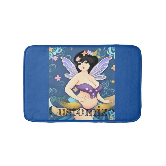 Full-figure Fairy Goddess Thunder_Cove Bath Mat (Front)