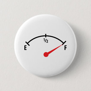 full fuel tank indicator gauge 2 inch round button