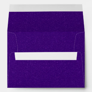 Full Glitter Interior Envelope (Purple) - Custom