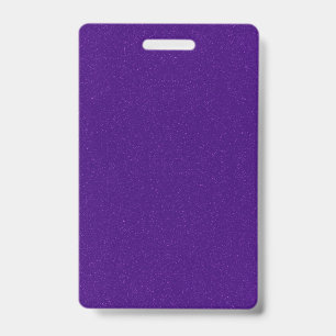 Full Glitter Purple Vertical Badge – Customizable