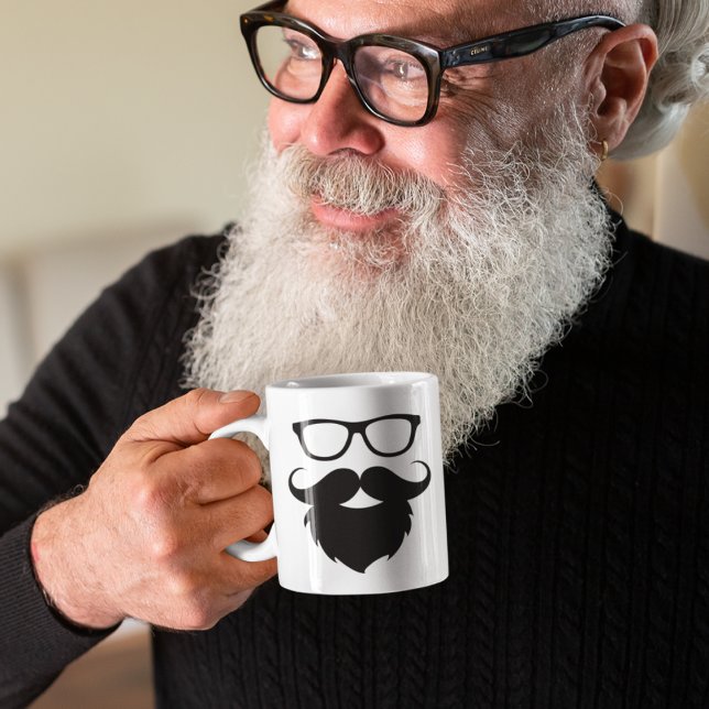 Full Grown Funny Beard Man Coffee Mug (Creator Uploaded)
