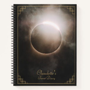 Full Lunar Eclipse Tarot Notebook