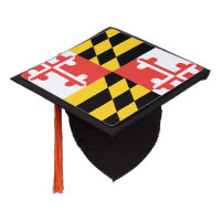 Full Maryland Flag Tassel Topper