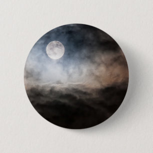 Full moon 2 inch round button