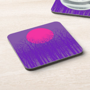 Full Moon #3 Coaster