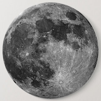 full moon 6 inch round button