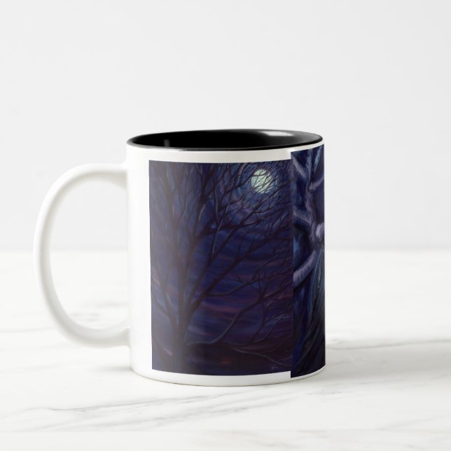 Full Moon and Nightsong mug (Left)