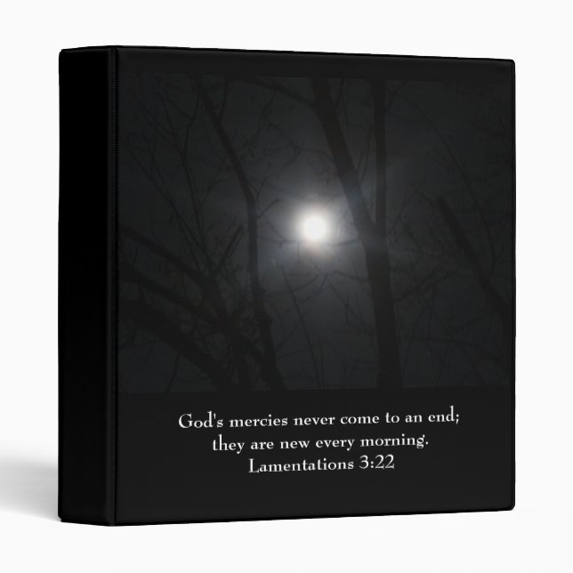 Full Moon Avery Binder (Front/Spine)