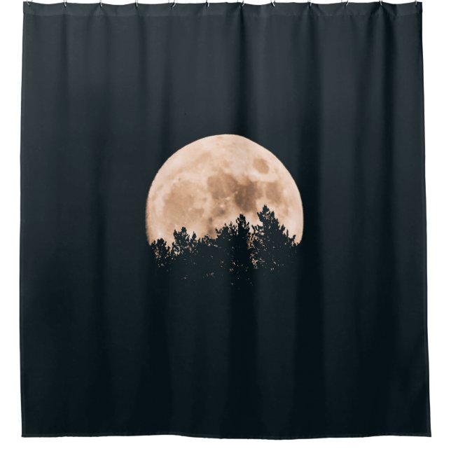 FULL MOON BEHIND A TREE SILHOUETTES (Front)