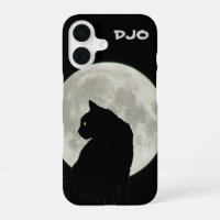 Full Moon Black Cat Profile