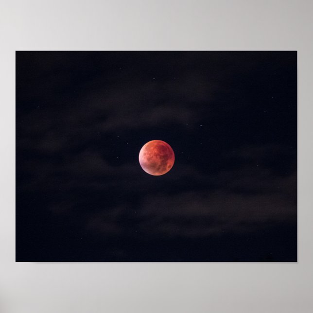 Full Moon, Blood Moon Poster (Front)