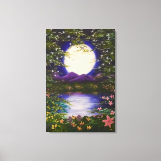 Full Moon Canvas Print