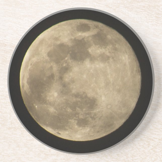 Full Moon  Coaster (Front)