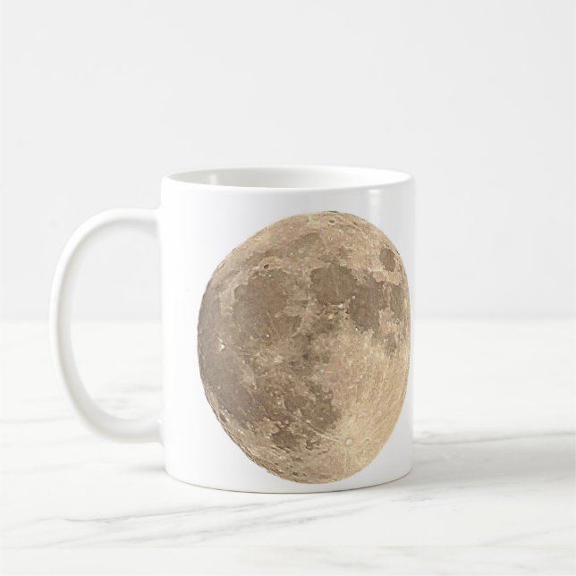 Full Moon Coffee Mug (Left)