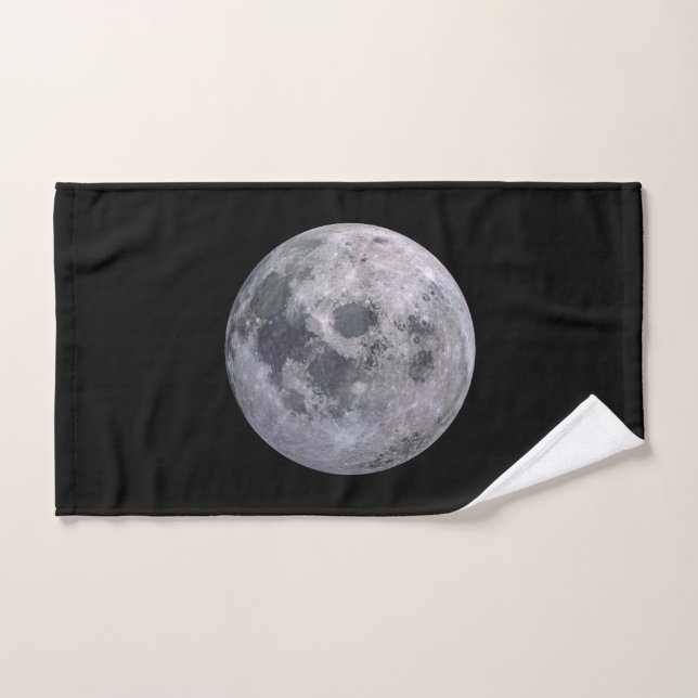 FULL MOON Custom Hand Towel (Hand Towel)