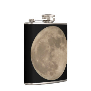 Full Moon Flask Personalized Moon Flask Moon Gifts