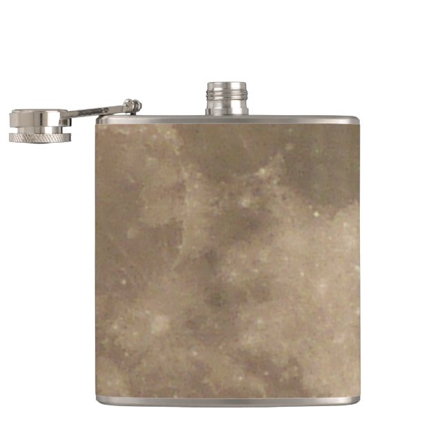 Full Moon Flask Personalized Moon Flask Moon Gifts (Opened)