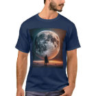 Full Moon Greets Lone Traveller