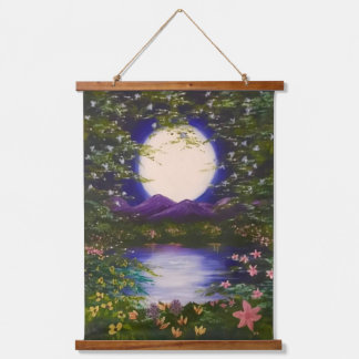 Full Moon Hanging Tapestry