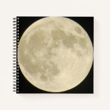 Full Moon Hard Cover Journal