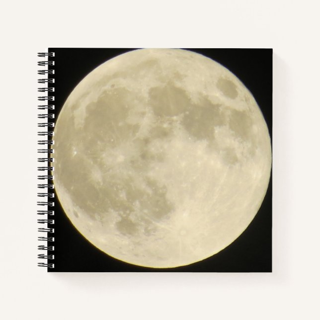 Full Moon Hard Cover Journal (Front)