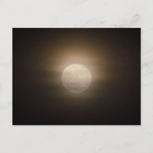 Full Moon Haze Postcard