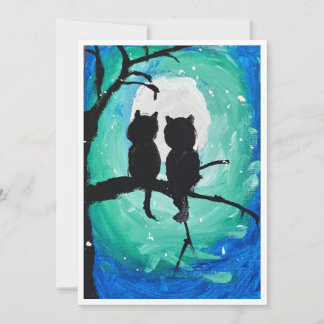 Full Moon Holiday Card