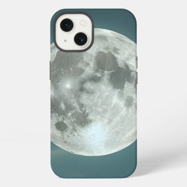 Full Moon iPhone Case (Back)