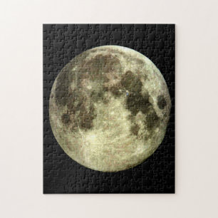 Full Moon Jigsaw Puzzle. Jigsaw Puzzle
