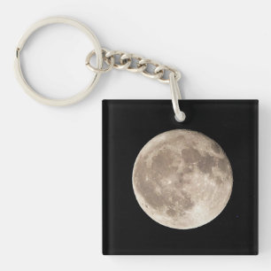 Full Moon Keychain