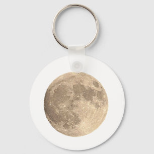 full moon keychain