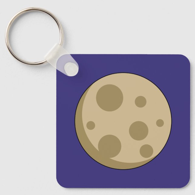Full Moon Keychain (Front)